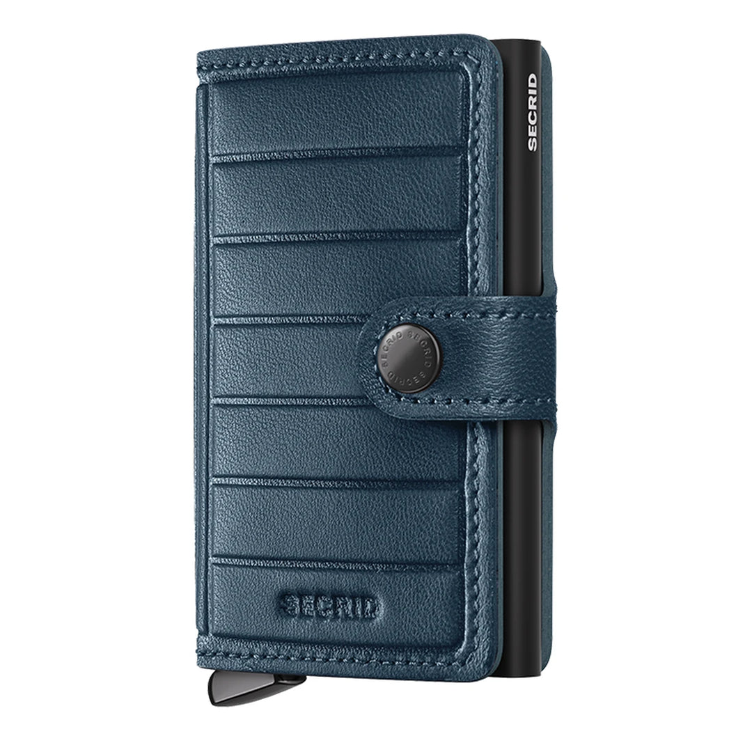 Secrid Premium Miniwallet Emboss Lines Teal+ lompakko