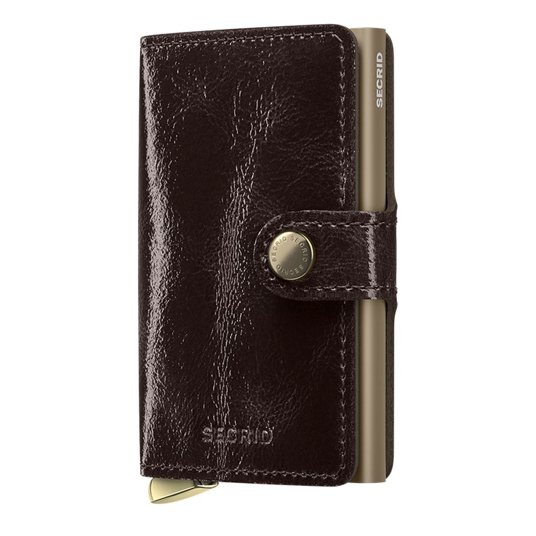 Secrid Premium Miniwallet Naplak Mahogany+ lompakko