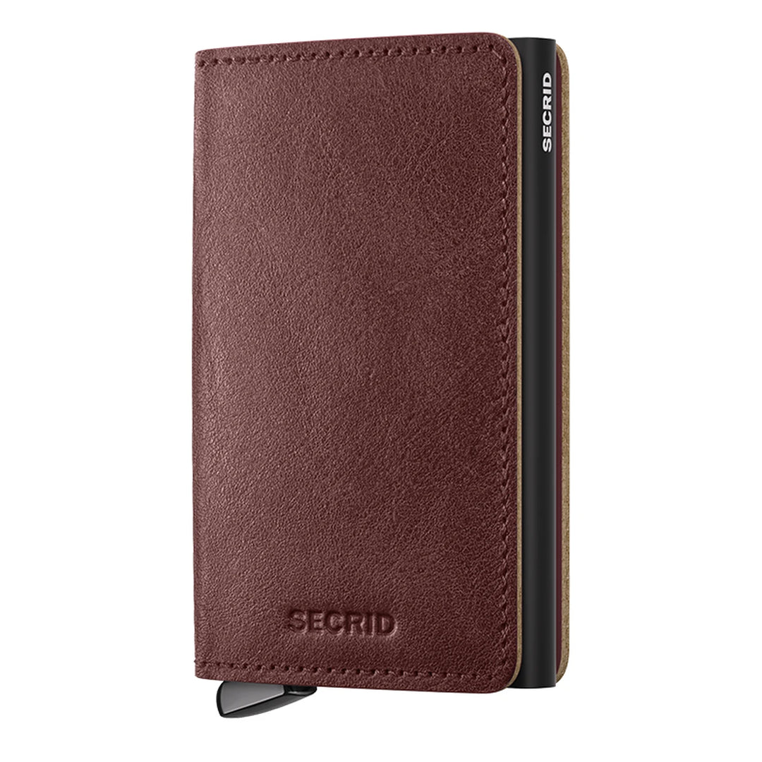 Secrid Premium Slimwallet Basco Brown+ lompakko