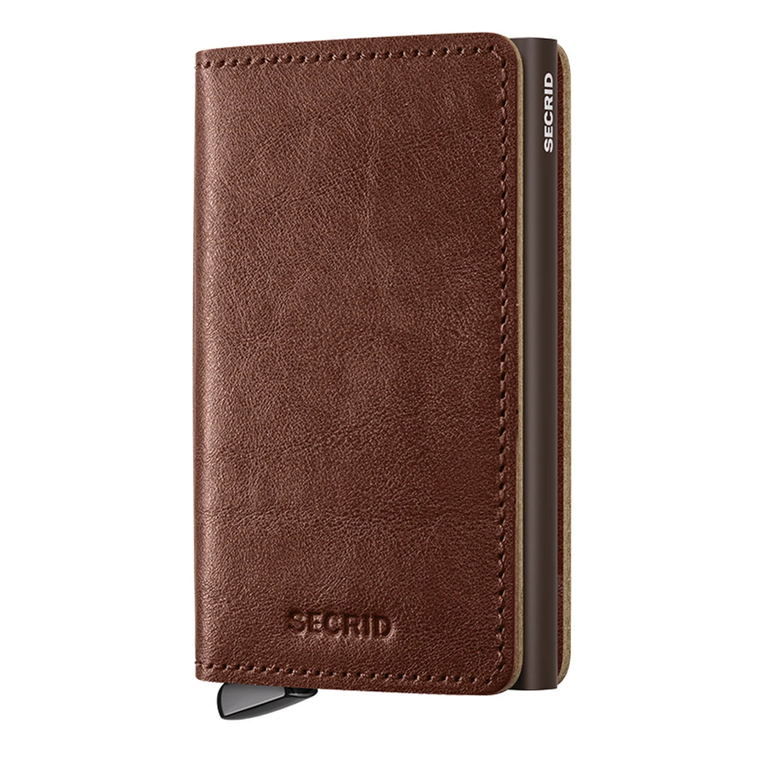 Secrid Premium Slimwallet Basco Whiskey+ lompakko