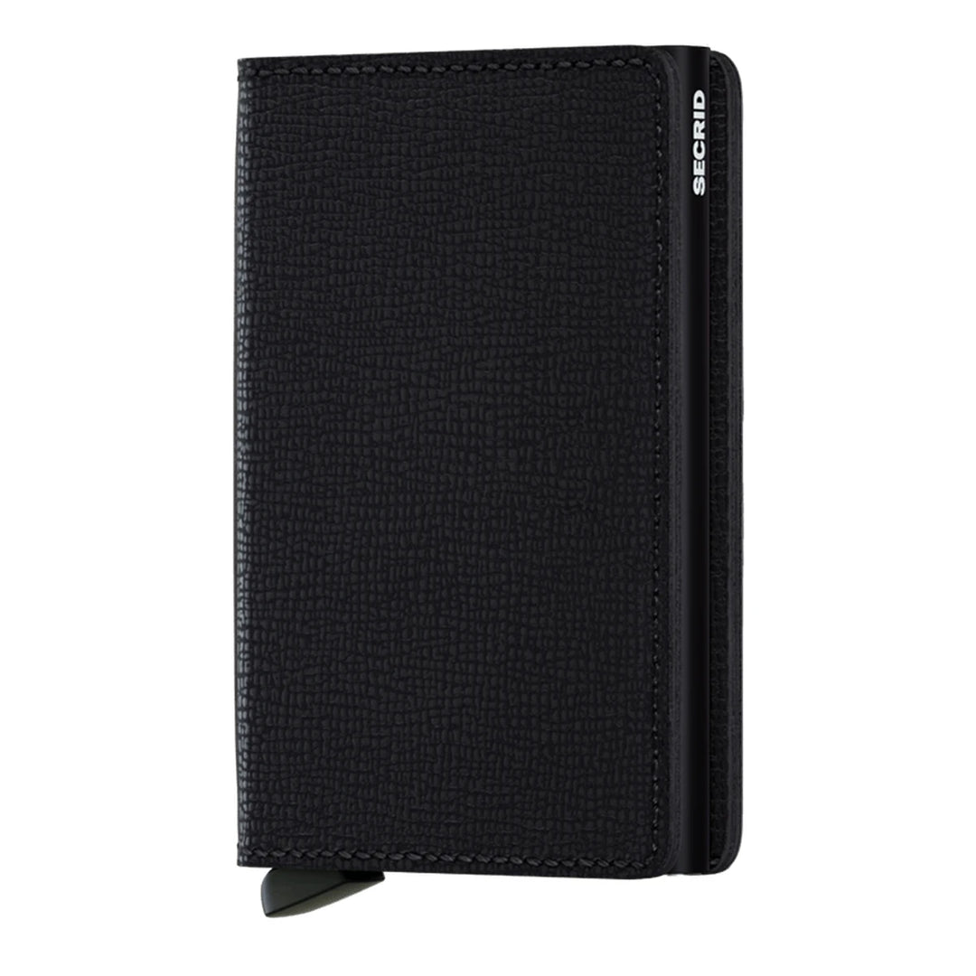Secrid Slimwallet Crisple Black lompakko