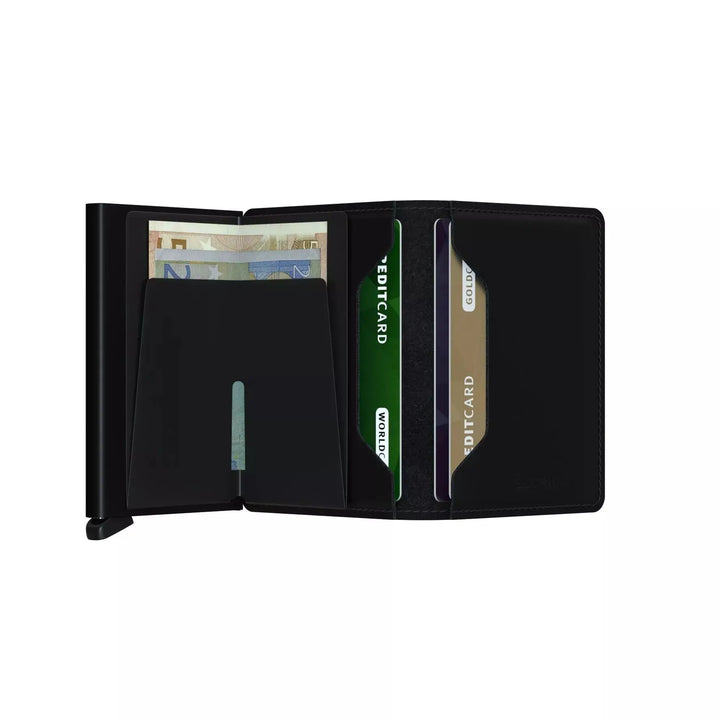 Secrid Slimwallet Matte Black lompakko Secrid