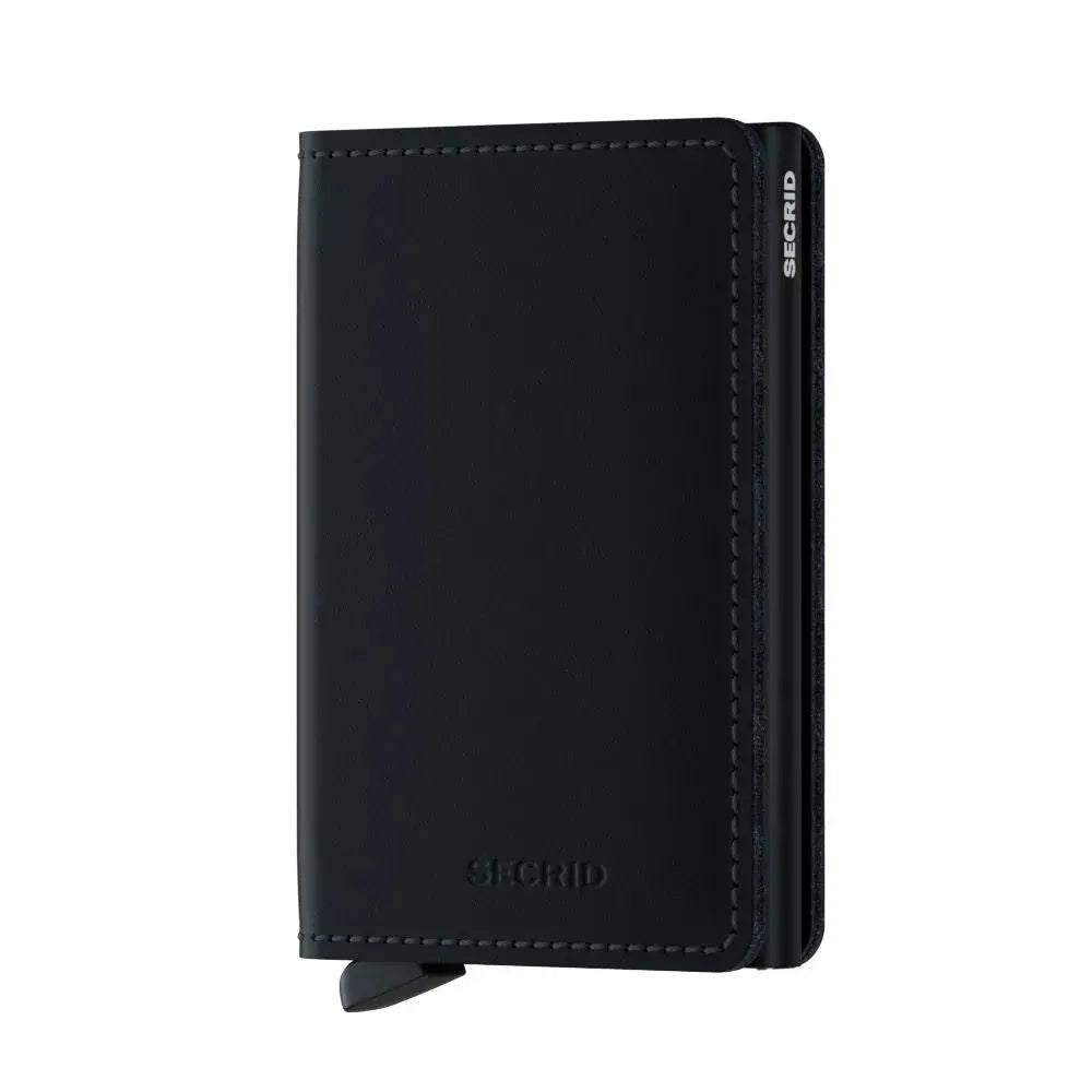 Secrid Slimwallet Matte Black lompakko Secrid