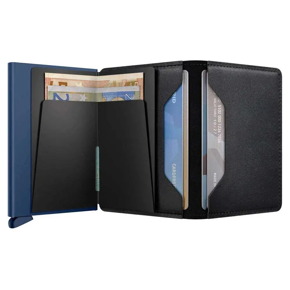 Secrid Slimwallet Original Black Navy lompakko Secrid
