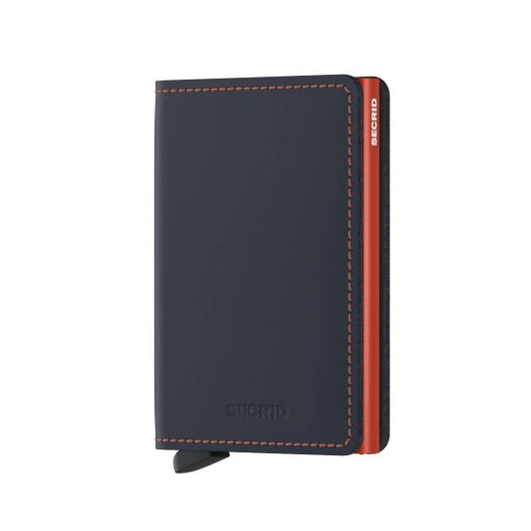 Secrid Slimwallet SM-Nightblue-Orange