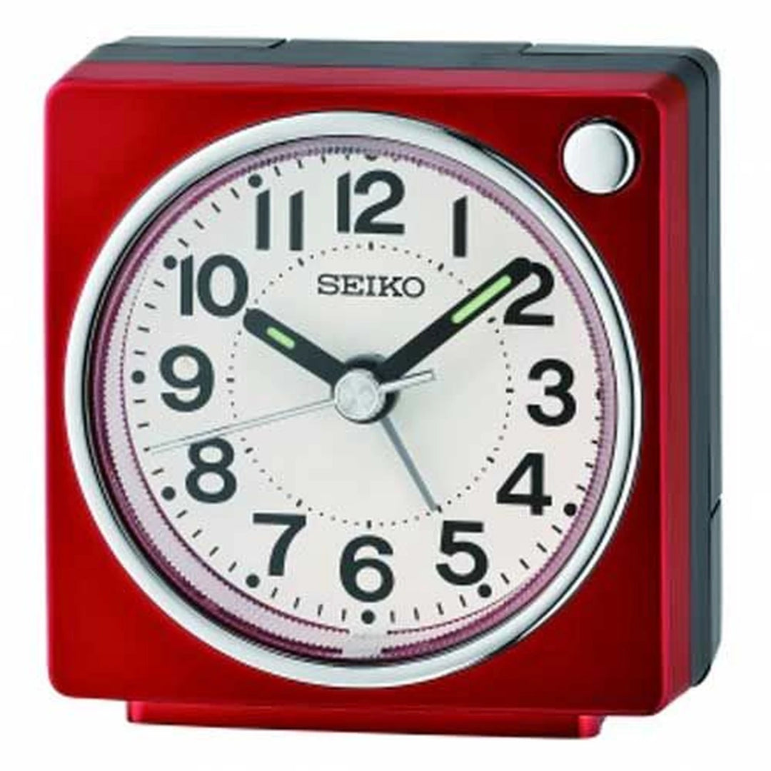 Seiko QHE196R herätyskello punainen