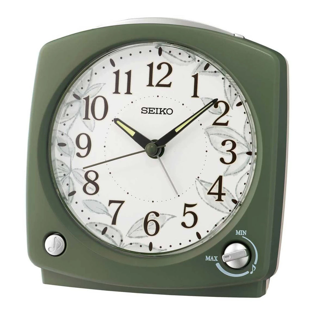 Seiko QHP012M herätyskello vihreä