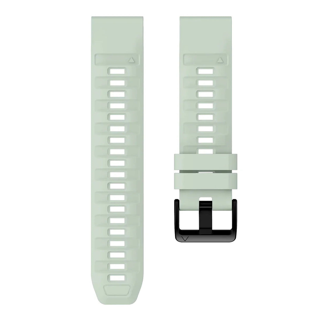 Sisu Aero Garmin Fenix silikoniranneke pikakiinnityksellä, mintunvihreä, 26 mm Sisu