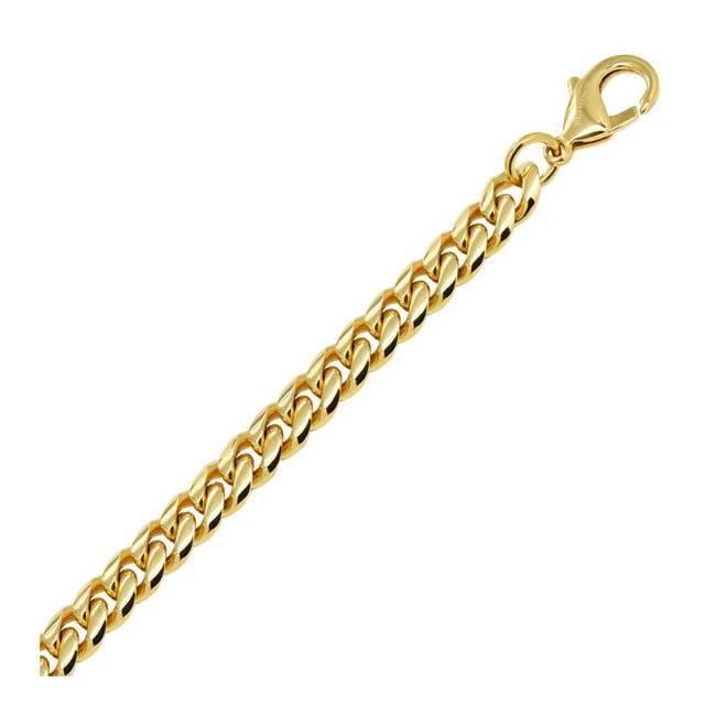 Miesten teräsrannekoru kultadublee 8 mm SSB-8405-8GP