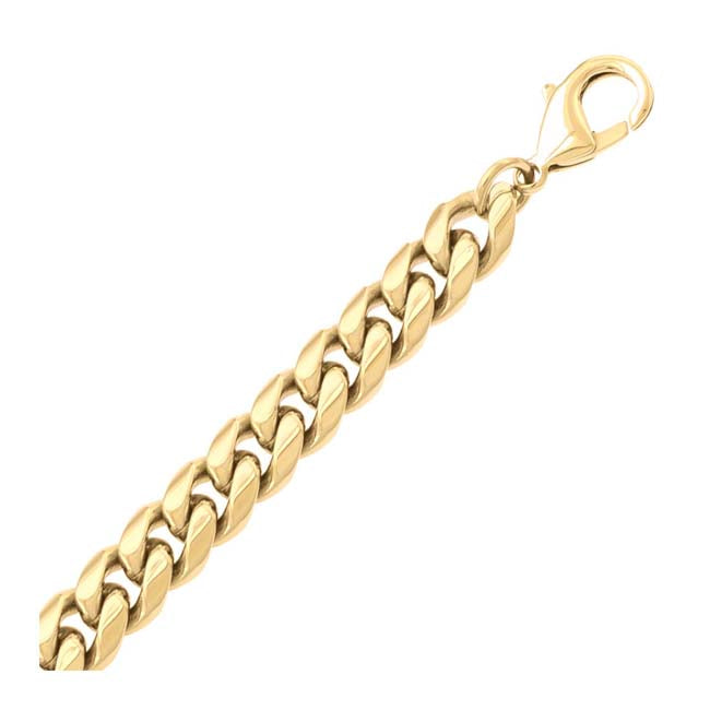 Miesten teräsrannekoru kultadublee 10 mm SSB-8405GP