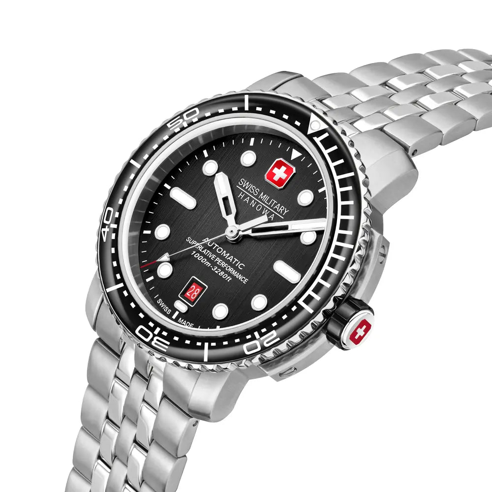 Swiss Military Hanowa MAITRE PLONGEUR Black SMWGL0002001-SET – tuotekuva 5