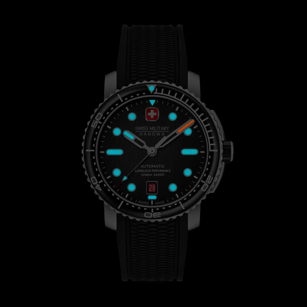 Swiss Military Hanowa MAITRE PLONGEUR Black SMWGL0002001-SET – tuotekuva 9