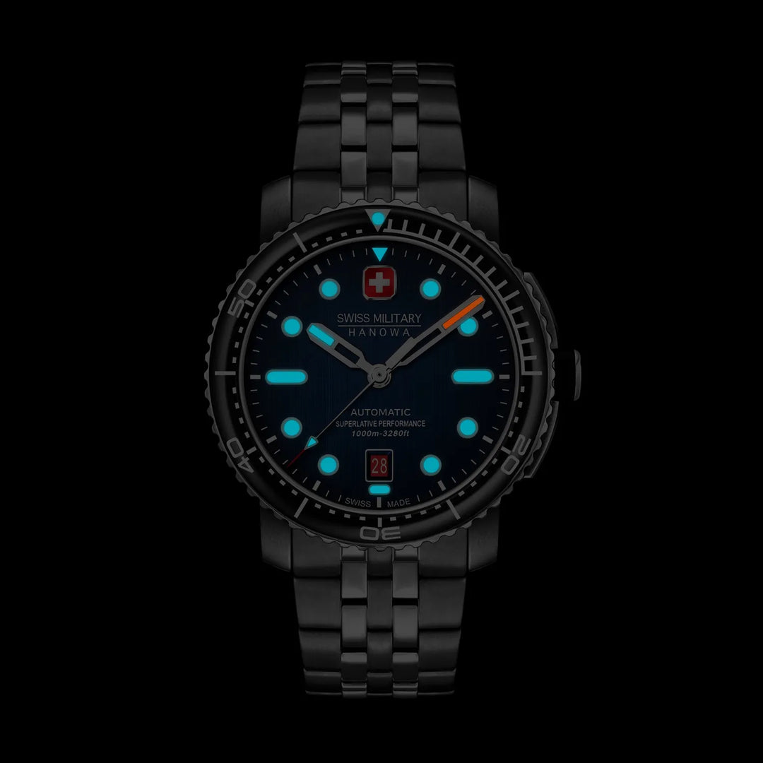 Swiss Military Hanowa MAITRE PLONGEUR Blue SMWGL0002002-SET – tuotekuva 8