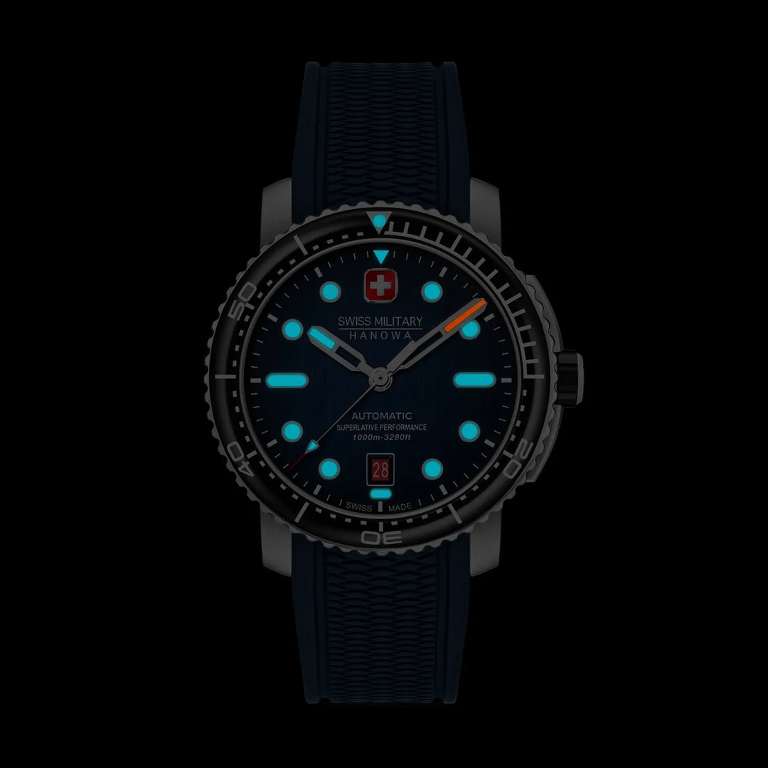 Swiss Military Hanowa MAITRE PLONGEUR Blue SMWGL0002002-SET – tuotekuva 9