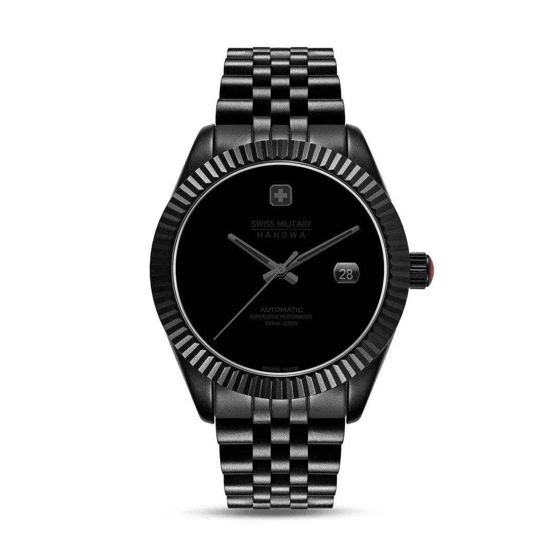 Swiss Military Hanowa Dark Night SMWGL0005530 – edestä