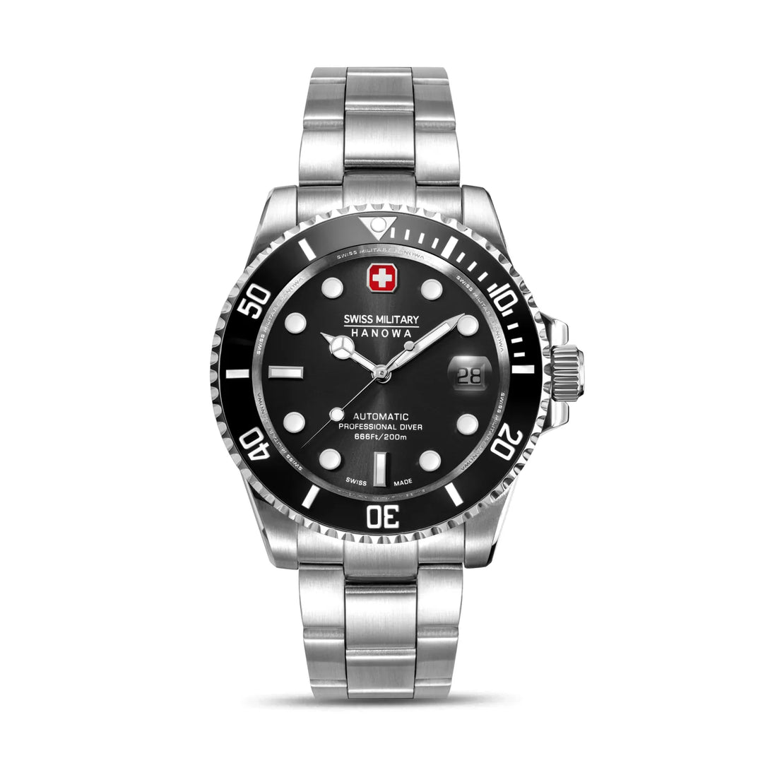 Swiss Military Hanowa SEALORD Black SMWGL0006301 – edestä