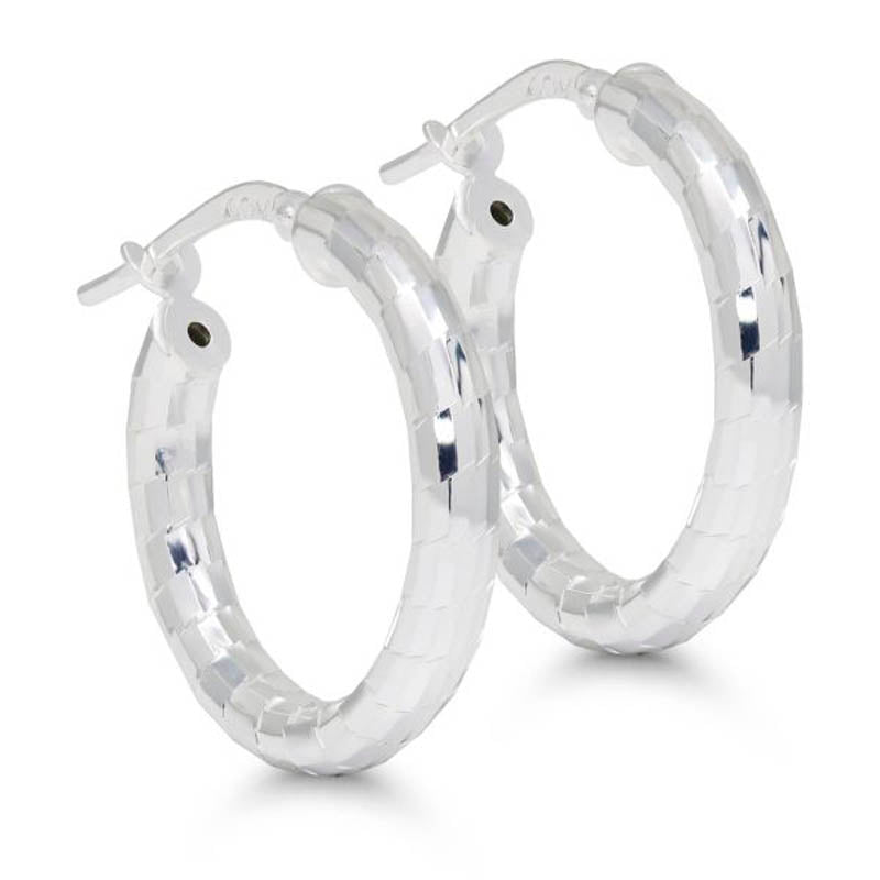 Rengaskorvakorut hopea 20 x 3,25 mm SX-E0274