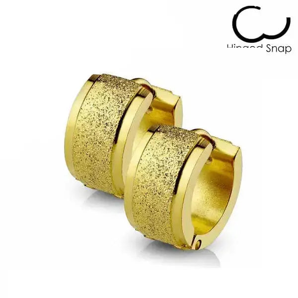 Teräskorvarenkaat keltakulta matta Trendi Koru