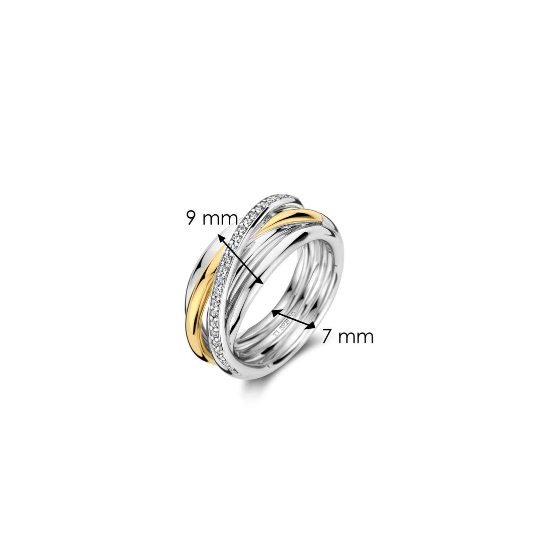 Ti Sento Milano hopeasormus 12318ZY – mitat