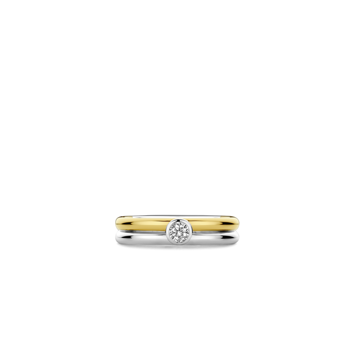 Ti Sento kullattu hopeasormus 12345ZY – tuotekuva 3