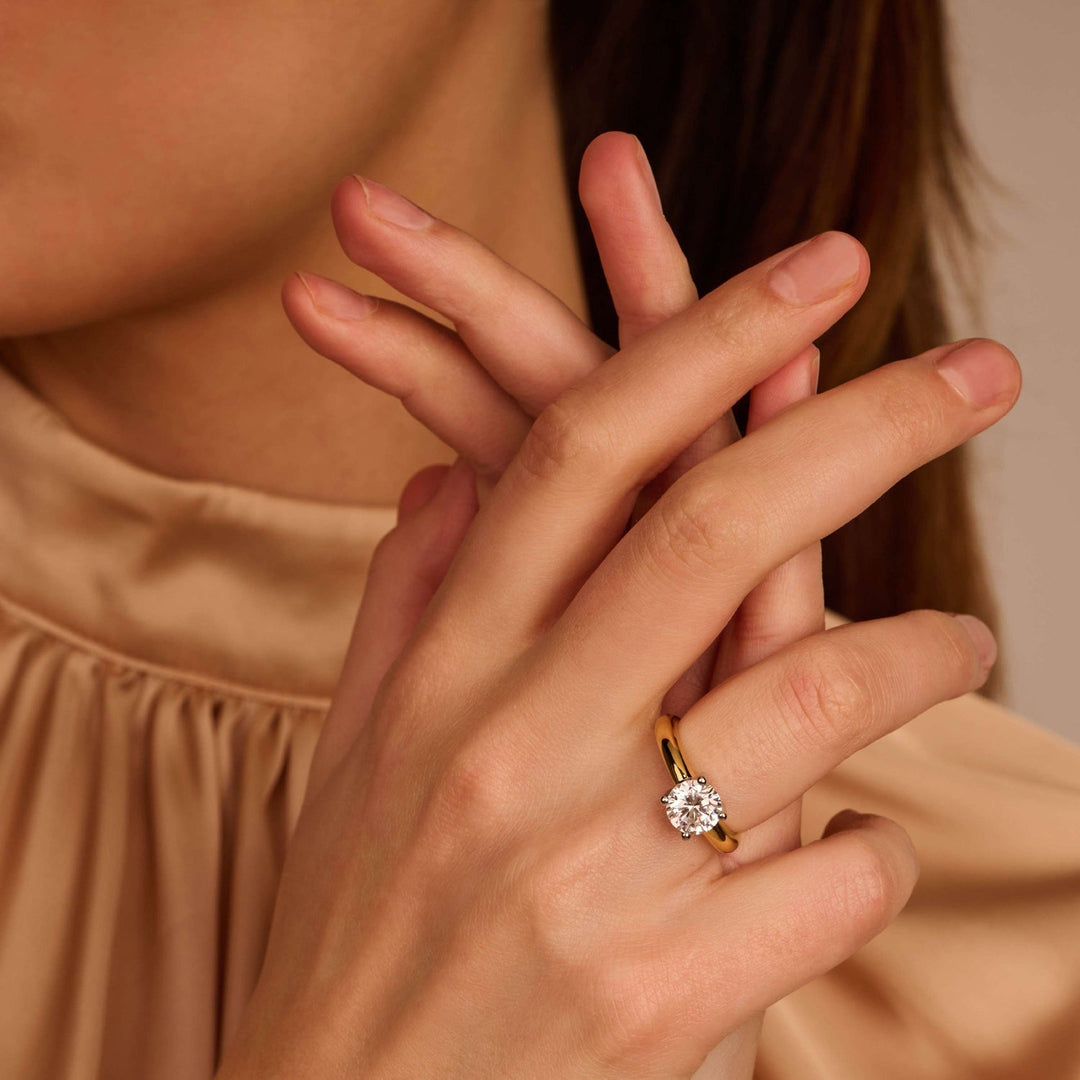 Ti Sento kullattu hopeasormus 1464ZY – tuotekuva 4