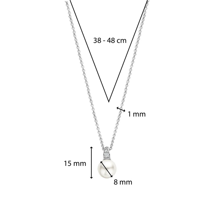 Ti Sento hopeakaulakoru 34038PW – tuotekuva 6