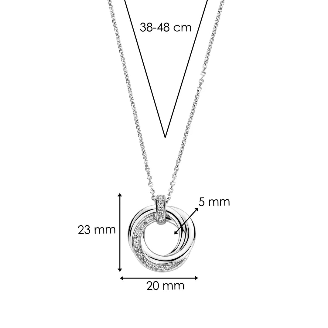 Ti Sento hopeakaulakoru 34055ZI – tuotekuva 5