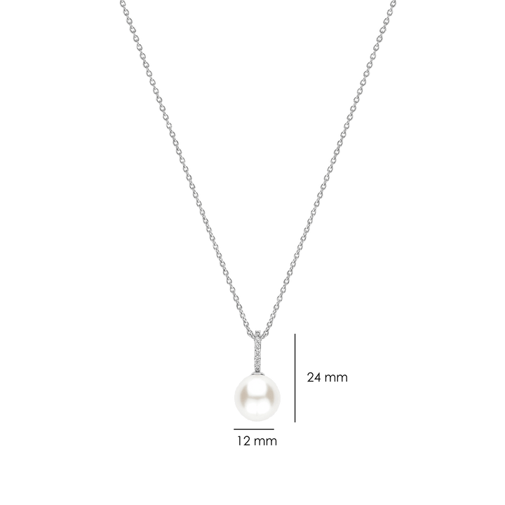 Ti Sento hopeakaulakoru 34153PW – mitat