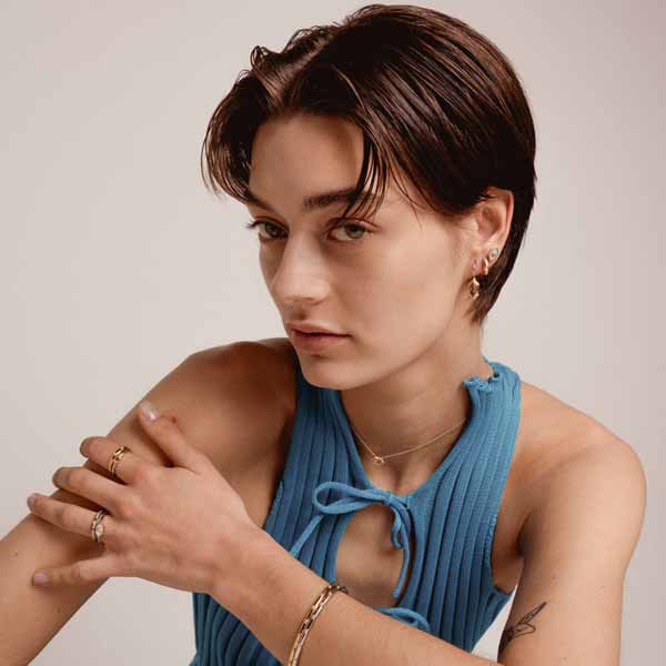 Ti Sento Milano hopeinen kaulakoru 34041NU