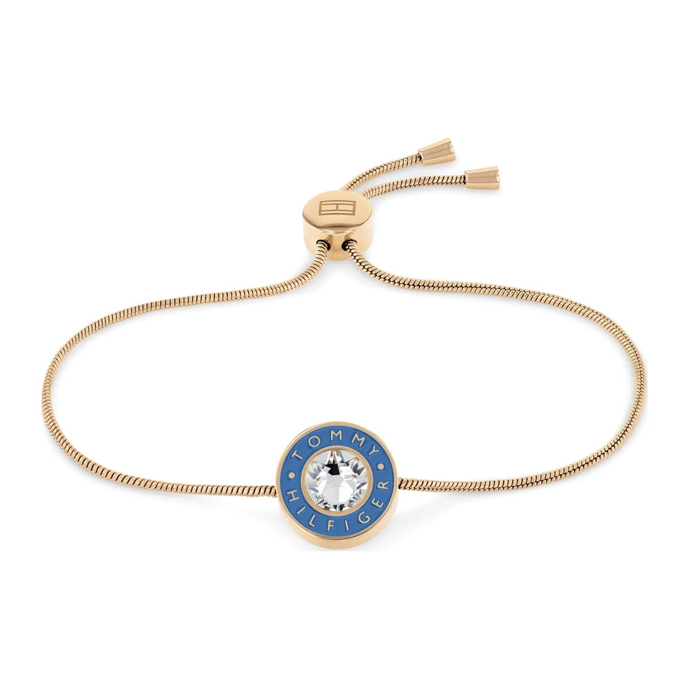 Tommy Hilfiger Layered Enamel naisten rannekoru punakullanvärinen THJ2780807