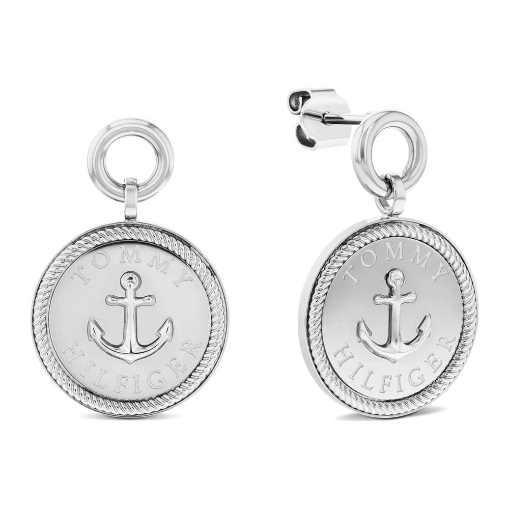 Tommy Hilfiger Nautical Charms naisten korvakorut teräs THJ2781031