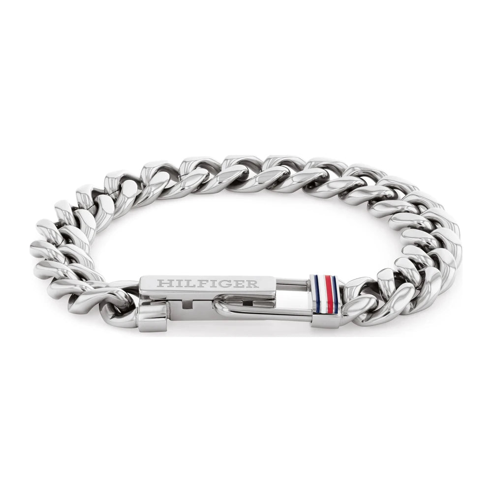 Tommy Hilfiger Adjustable Chain miesten rannekoru teräs THJ2790610