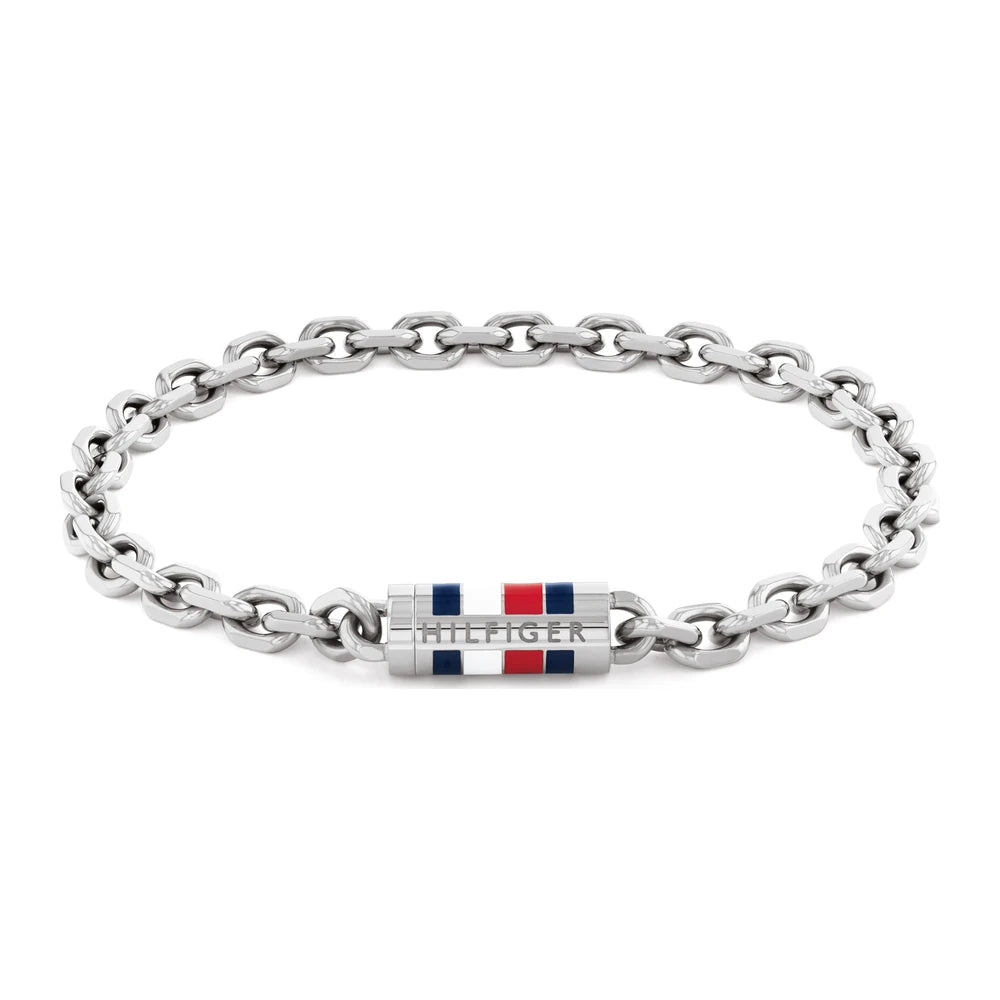 Tommy Hilfiger Bruce Chain miesten rannekoru teräs THJ2790652