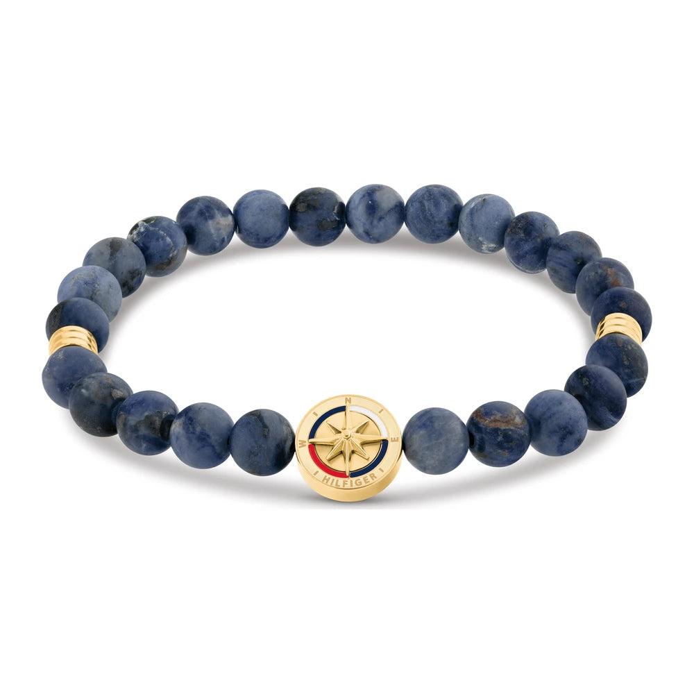 Tommy Hilfiger Compass miesten rannekoru sininen THJ2790723