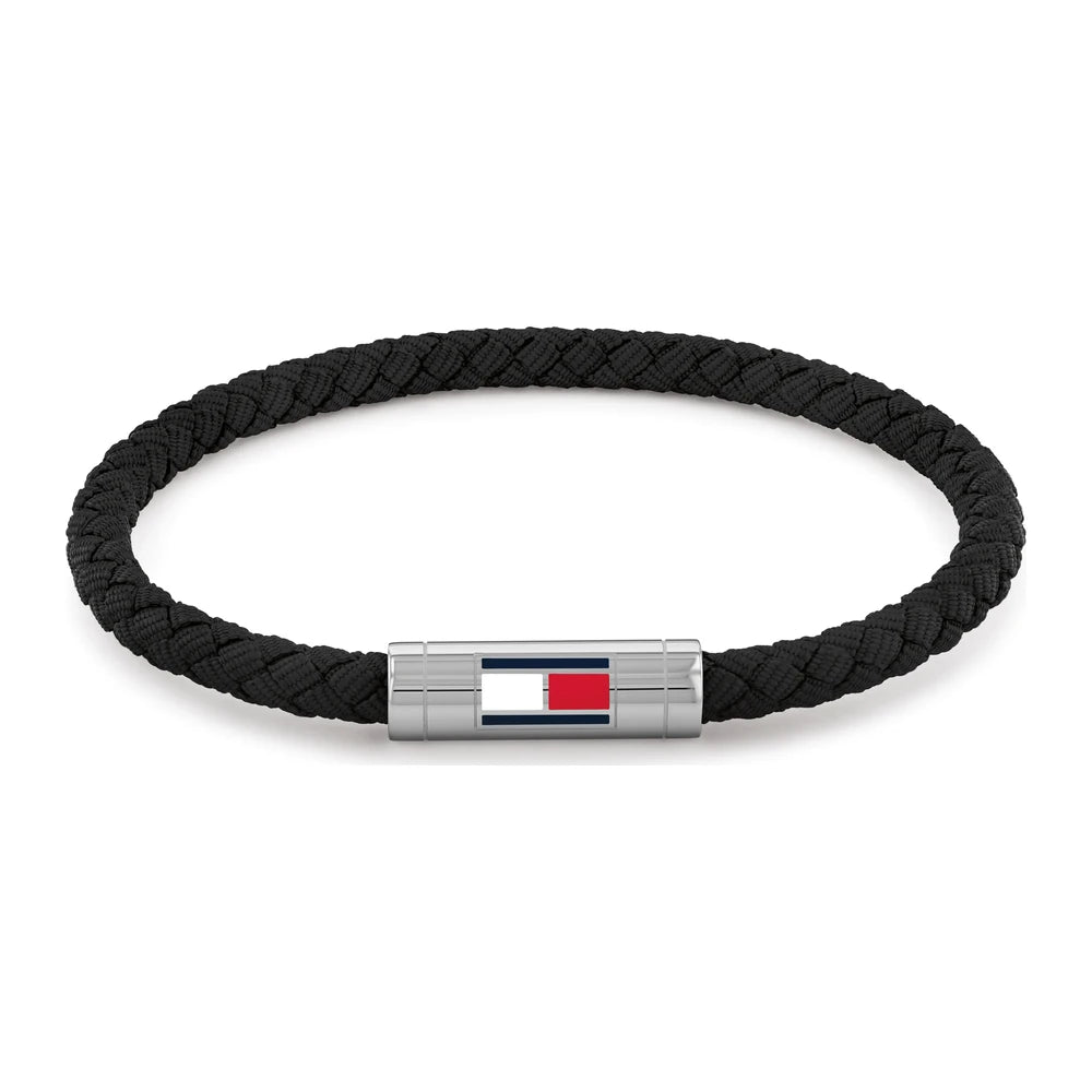 Tommy Hilfiger Adjustable Barrel miesten rannekoru musta THJ2790741
