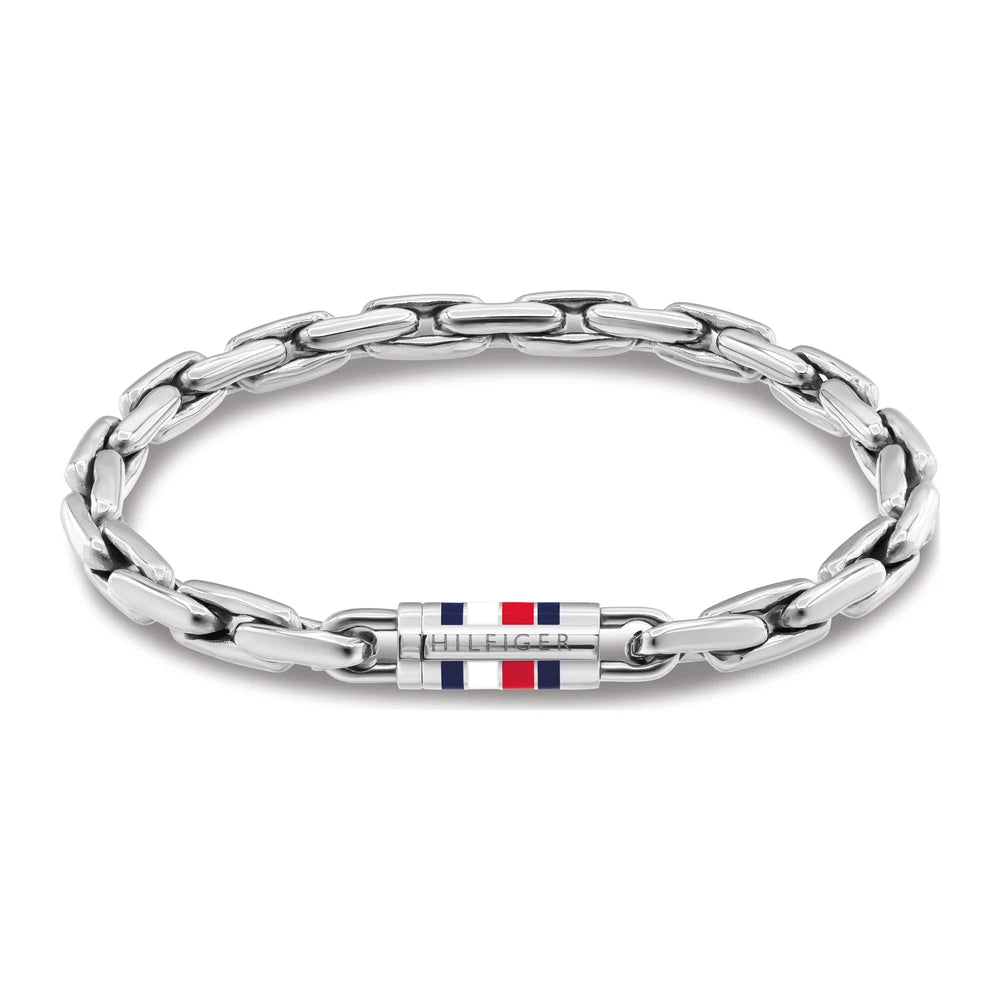 Tommy Hilfiger Chains miesten rannekoru teräs THJ2790749