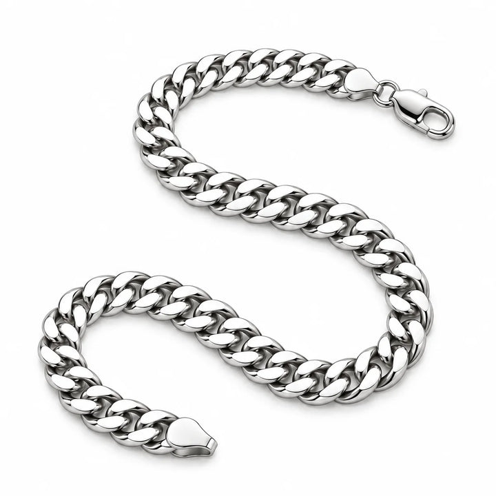 Trendi Koru CP180 hopeinen panssariranneketju 6,1 mm, S-muotoinen tuotekuva