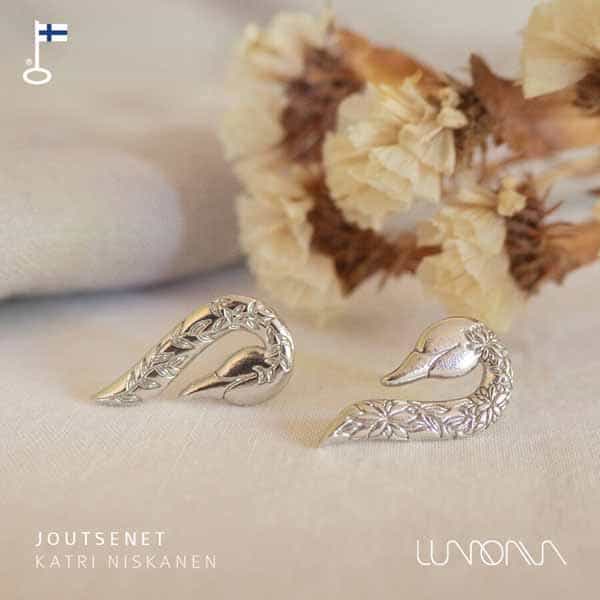 Lumoava Joutsenet korvakorut L54230800000 Lumoava