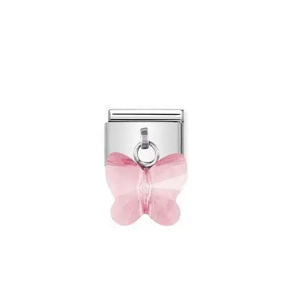 Nomination-pala Classic Crystal Butterfly Pinkki 030604/11 Nomination