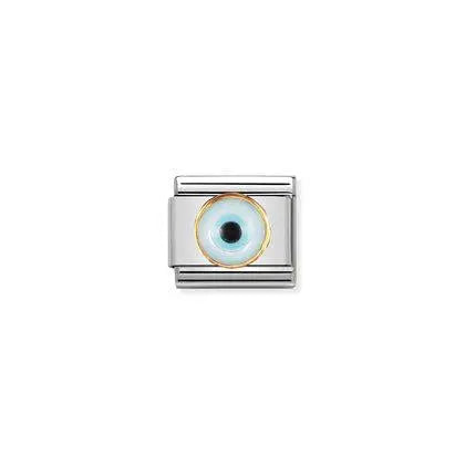 Nomination-pala Classic Gold Greek Eye 030506/18 Nomination