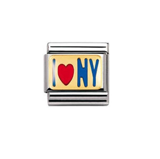 Nomination-pala Classic Gold I Love NY 030231/03 Nomination