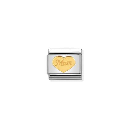 Nomination-pala Classic Gold Mum 030162/38 Nomination