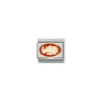 Nomination-pala Classic Gold Oval Stone Came 030504/12 Nomination