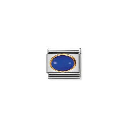 Nomination-pala Classic Gold Sininen Lapis 030502/09 Nomination