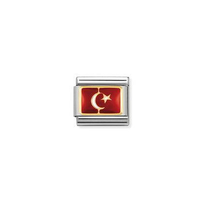 Nomination-pala Classic Gold Turkin Lippu 030234/20 Nomination