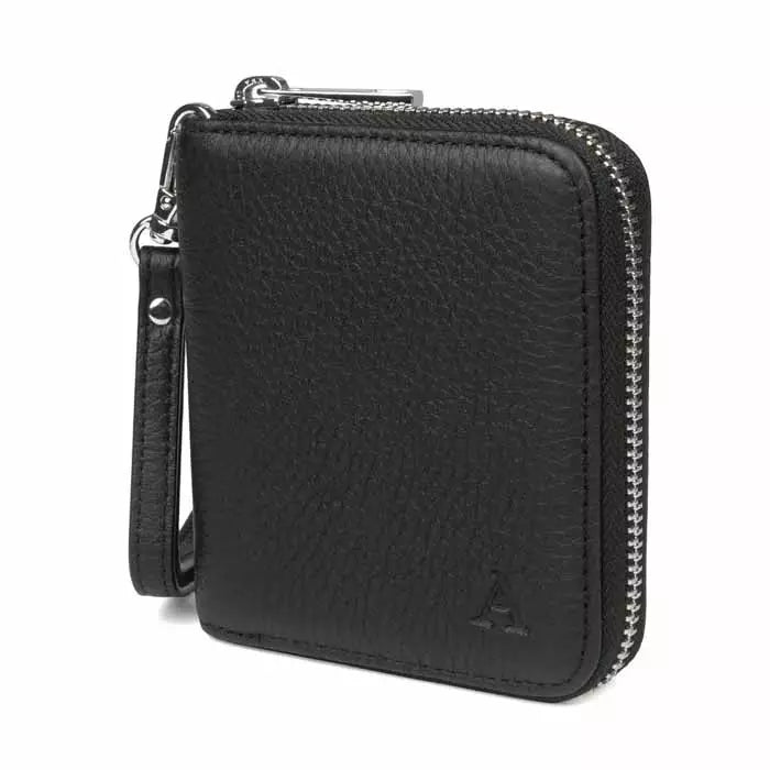 Aarni Mini Clutch-lompakko musta/hopea Aarni