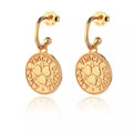 Lumoava Penny kullatut korvakorut L64251100000