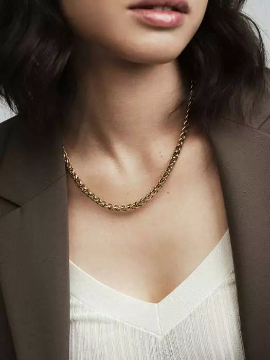 Mockberg Rebel Chain Thin Necklace Mockberg