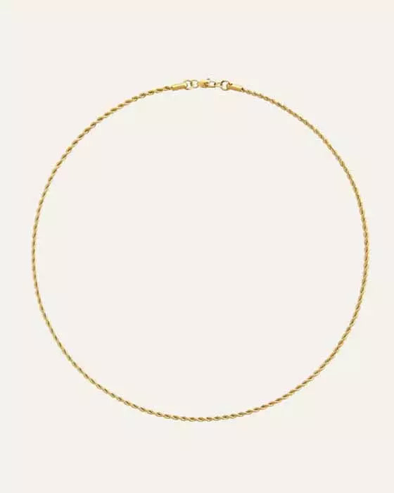 Mockberg Thin Rope Necklace MO557 Mockberg