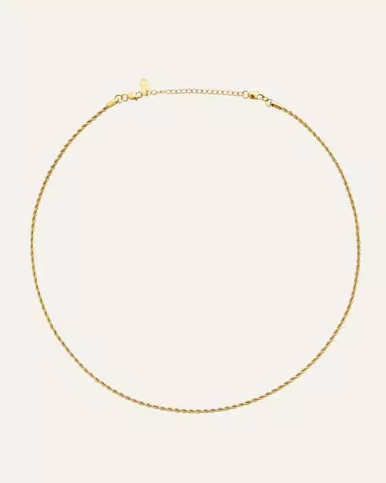 Mockberg Thin Rope Necklace MO557 Mockberg